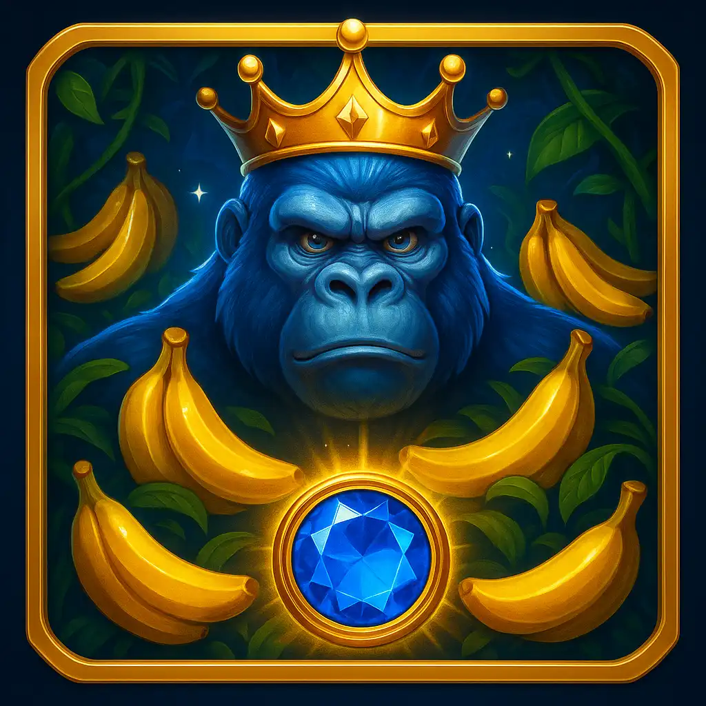King Kong Cash Even Bigger Bananas 4 slot game artwork